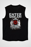 Enter Shikari Siyah Unisex Kolsuz Tişört