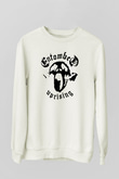 Entombed Beyaz Unisex Sweatshirt