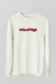 Entourage Beyaz Unisex Sweatshirt