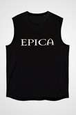 Epica Siyah Unisex Kolsuz Tişört