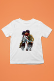 Eren Jaeger Baskılı Beyaz Unisex Beyaz Çocuk Tişört - Tshirt