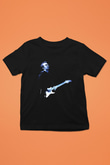 Eric Clapton Baskılı Siyah Unisex Çocuk Tişört