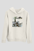 Eric Clapton Baskılı Unisex Beyaz Hoodie