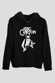 Eric Clapton Siyah Unisex Hoodie