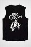 Eric Clapton Siyah Unisex Kolsuz Tişört
