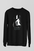 Eric Clapton Siyah Unisex Sweatshirt
