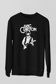 Eric Clapton Siyah Unisex Sweatshirt