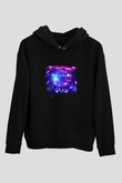 Eric Prydz Baskılı Unisex Siyah Hoodie