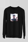 Eric Prydz Baskılı Unisex Siyah Sweatshirt