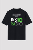 Eric Prydz Siyah Unisex Oversize Tişört T-Shirt