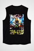 Escape from New York Siyah Unisex  Kolsuz Tişört