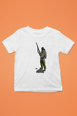 Escape From Tarkov Baskılı Beyaz Unisex Beyaz Çocuk Tişört - Tshirt