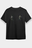 Escape From Tarkov Baskılı Unisex Siyah Tişört - Tshirt