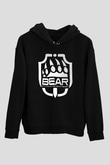 Escape From Tarkov Baskılı Unisex Siyah Kapüşonlu Sweatshirt