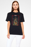 Escape From Tarkov Baskılı Unisex Siyah Tişört - Tshirt
