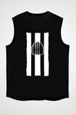 Escape From Tarkov Baskılı Unisex Siyah Kolsuz Tişört - Tshirt