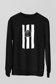 Escape From Tarkov Baskılı Unisex Siyah Sweatshirt