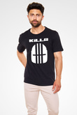 Escape From Tarkov Baskılı Unisex Siyah Tişört - Tshirt