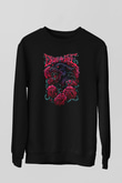 Escape the fate Baskılı Unisex Siyah Sweatshirt