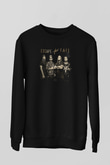 Escape the fate Baskılı Unisex Siyah Sweatshirt