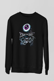 Escape the fate Baskılı Unisex Siyah Sweatshirt