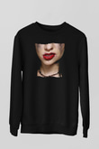 Escape the fate Baskılı Unisex Siyah Sweatshirt