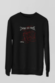 Escape The Fate Baskılı Unisex Siyah Sweatshirt