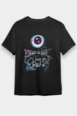 Escape the fate Baskılı Unisex Siyah Tişört - Tshirt