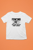 Eskrim Baskılı Unisex Beyaz Çocuk Tişört - Tshirt