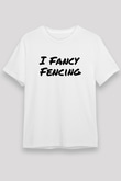 Eskrim Baskılı Unisex Beyaz Tişört - Tshirt
