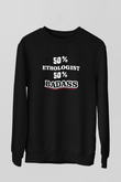 Etolojist Siyah Unisex Sweatshirt