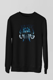 Evanescence Baskılı Unisex Siyah Sweatshirt