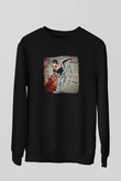 Evanescence Baskılı Unisex Siyah Sweatshirt