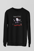 Evanescence Baskılı Unisex Siyah Sweatshirt