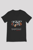 Evanescence Baskılı Unisex Siyah V Yaka Tişört