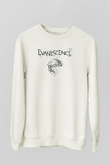 Evanescence Beyaz Unisex Sweatshirt