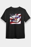 Evel Knievel Siyah Unisex Tişört