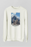 Everest Beyaz Unisex Sweatshirt