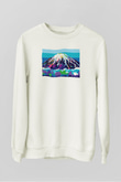 Everest Beyaz Unisex Sweatshirt