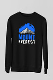 Everest Siyah Unisex Sweatshirt