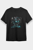 Excision Baskılı Unisex Siyah Tişört
