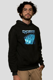 Excision Siyah Unisex Hoodie