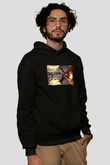 Excision Siyah Unisex Kapüşonlu Sweatshirt