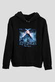 Excision Siyah Unisex Kapüşonlu Sweatshirt