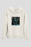 ExcisionBaskılı Beyaz Hoodie