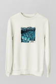 ExcisionBaskılı Beyaz Sweatshirt