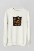 ExcisionBaskılı Beyaz Sweatshirt