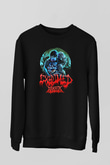Exhumed Baskılı Unisex Siyah Sweatshirt