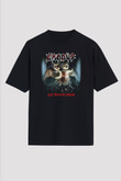 Exodus Siyah Unisex Oversize Tişört T-Shirt