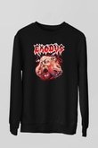 Exodus Siyah Unisex Sweatshirt